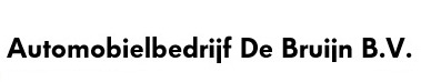 logo Automobielbedrijf De Bruijn B.V.